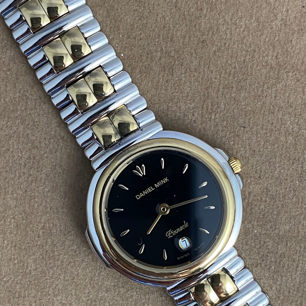 Designer Vintage Daniel Mink Pinnacle Swiss Watch - Picture 7 of 12